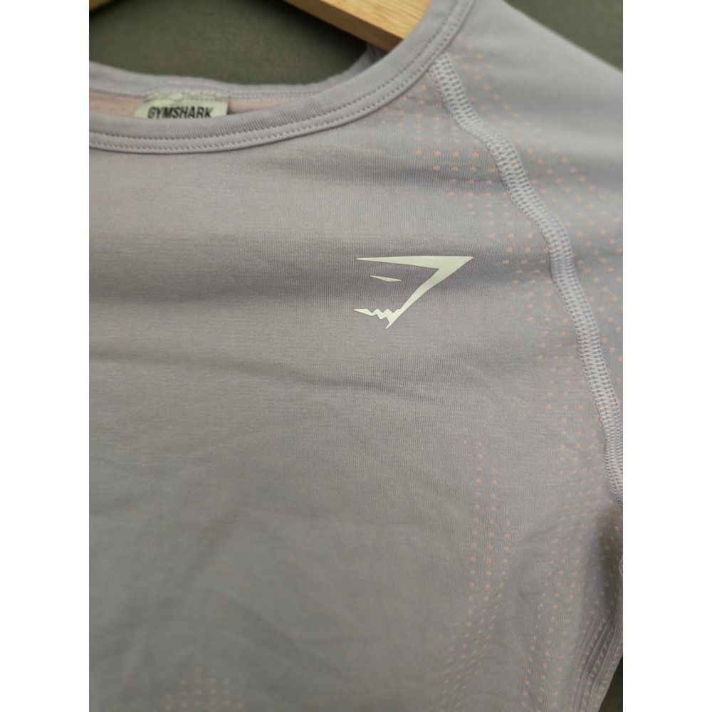 Gymshark Vital Seamless 2.0 Long Sleeve Crop Top Women's Size S - Picture 3 of 8